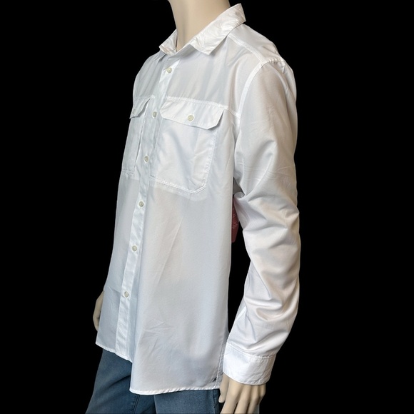 Mountain HardWear Shirt Lightweight Long Sleeve Utility UPF 50 Hard Wear - Picture 7 of 16